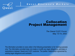 Voice Over IP / Internal Presentation