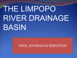 The Drainage Basin of Limpopo River