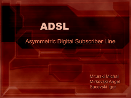 ADSL - Computer Sciences