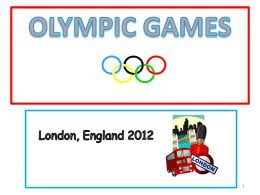 The Olympic Games 2012