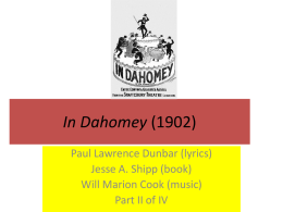 In Dahomey (1902)