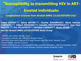 'Susceptibility to transmit HIV in ART