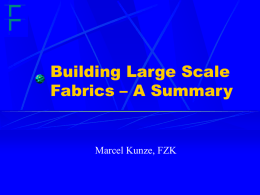 ACAT2002 Fabric Summary