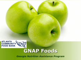 GNAP Foods