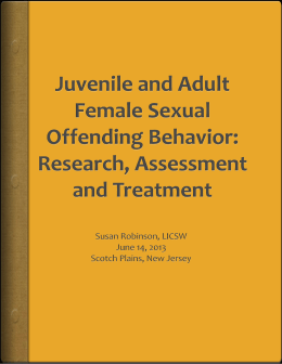 Female Adolescent Sex Offenders