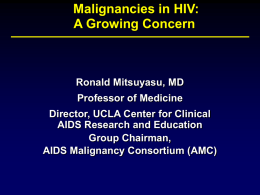 HIV-Related Malignancies