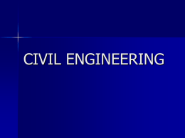 CIVIL ENGINEERING - University of Portland