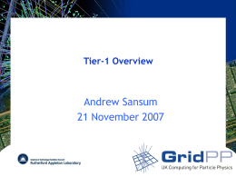The Grid for Industry - GridPP - UK Computing for Particle