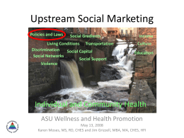 Upstream Social Marketing - Health Education Partners
