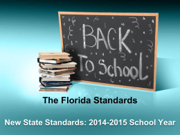 The Florida Standards - Miami