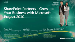 BP10: SharePoint Partners - Grow Your Business with