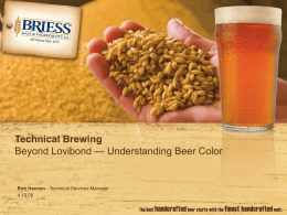 Beyond Lovibond—Understanding Beer Color