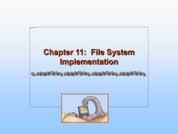 File-System Implementation