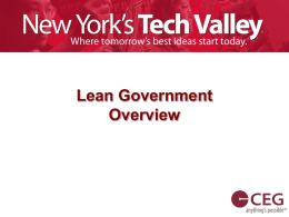 Lean Government Introduction