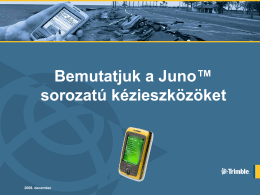 Juno SB/SC Introductory PPT