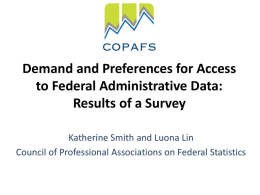 Demand and Preferences for Access to Federal