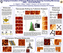 Imaging & Actuation of Nanocar Molecules by Scanning