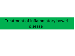 Treatment of ibd - الهيئة العامة لمشفى