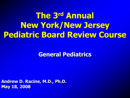 Case # 2 - American Academy of Pediatrics
