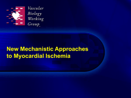 Contemporary Management of Myocardial Ischemia