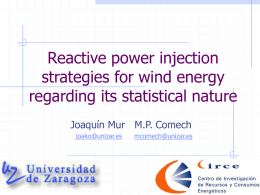 Statistical model of wind farms for power flow
