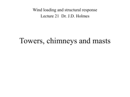 Towers, chimneys and masts - LSU Hurricane Engineering