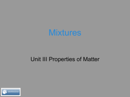 Mixtures