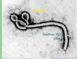 Ebola - Xiaohua Yu