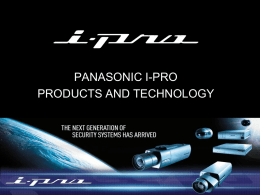 Panasonic IP Presentation
