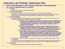 Instructor Led Training