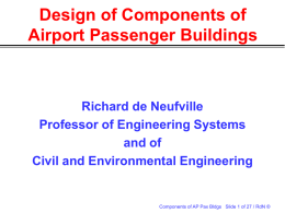 Design of Terminal Components