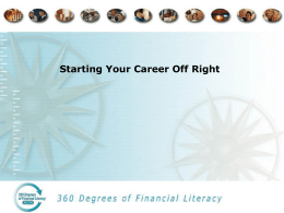 CPA Financial Literacy Mobilization Toolkit for Career