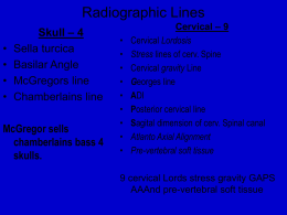 Radiographic Lines - Logan Class of December 2011