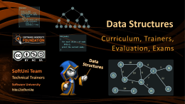 Data Structures - Course Introduction