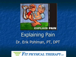 Explaining Pain - Great Northern Physical Therapy