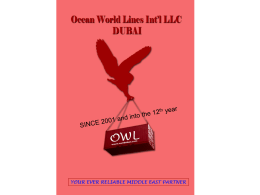 Photo Album - Ocean World Lines Int'l LLC Dubai