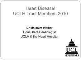 Presentations on heart health MembersMeet 21 January 2010