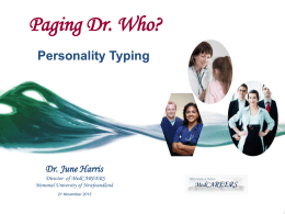 Personality Typing