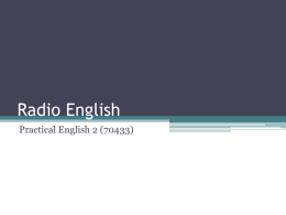 Radio English