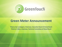 v4 GENERIC FONT_Final Green Meter Announcement 12may03