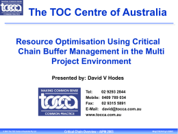 TOC Overview