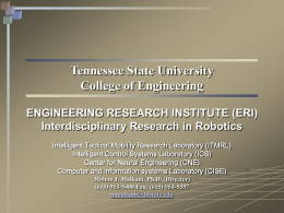 Robotics - Tennessee State University