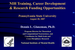 Funding Opportunities - Pennsylvania State University