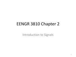 EENGR 3810 Chapter 2 - UNT College of Engineering