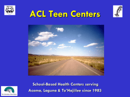 ACL Teen Centers
