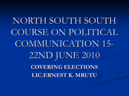 north south south course on political communication 15