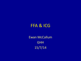FFA & ICG