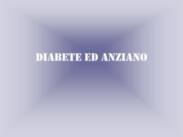 Diabete ed anziano - CecchiniCuore.org