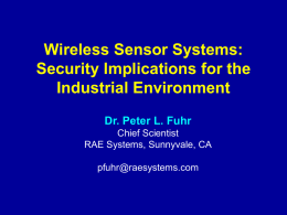 PowerPoint Presentation - Overview of Wireless Technology