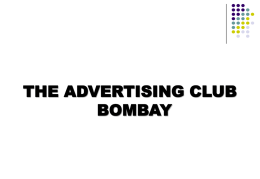 PPT - Advertising Club Bombay